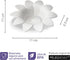 Peleg Design Daisy Plastic Egg Separator, Cute Flower Design Egg White Yolk Divider Kitchen Gadget