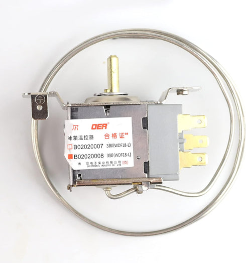 Mini Fridge Thermostat Controller, Universal Freezer Refrigerator (3 pin WDF 18gl B02020008, AC 220V 6A)