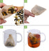 Eco-Fil Disposable Tea Filter Bags - Biodegradable, Unbleached Empty Tea Infuser Sachets, 100 Pack