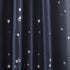 52" 108" Lush Decor Star Blackout Window Curtain Panels Pair W x L Navy - Blackout Curtains for Bedroom - Dark Blue