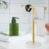 T Shape Freestanding Towel Rack for Bathroom, Organizer Countertop Hand Towels Stand, 304 Stainless Steel