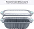 Silicone Bread Loaf Pan, Non-Stick Baking Mold with Metal Reinforced Frame for Homemade Bread, Long-Lasting Performance