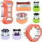 Dog Cookie Cutter Set - Stainless Steel Dog Bone and Paw Print Molds for Homemade Treats, Suitable for Cakes and Cookies