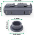 WD28X27241 Dishwasher Rack Carrier And Roller Kit Replacement for GE Hotpoint Haier Replaces Parts AP6990367PDT715SYN2FS GDP645SYN2FS ADT521PGF0BS GDF510PGD2WW GDF570SGF0CC GDF620HGJ5WW (2Pack)
