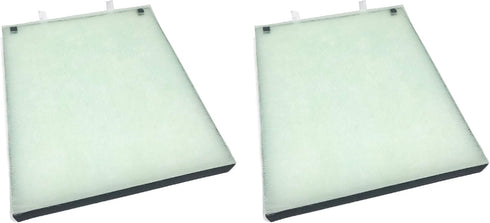 Nispira True HEPA Filter Replacement for Bissell Air400 Air Purifier Part 2521, 2 Pack