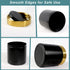 Small Trash Can with Lid, Mini Desk Trash Can, 1.5 Liter / 0.4 Gallon Metal Garbage Can for Countertop