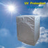 QLLY Washer/Dryer Cover for Front-loading Machine - Waterproof, Dustproof, Sun-Proof, W27"D33"H39" (Basic Silver)