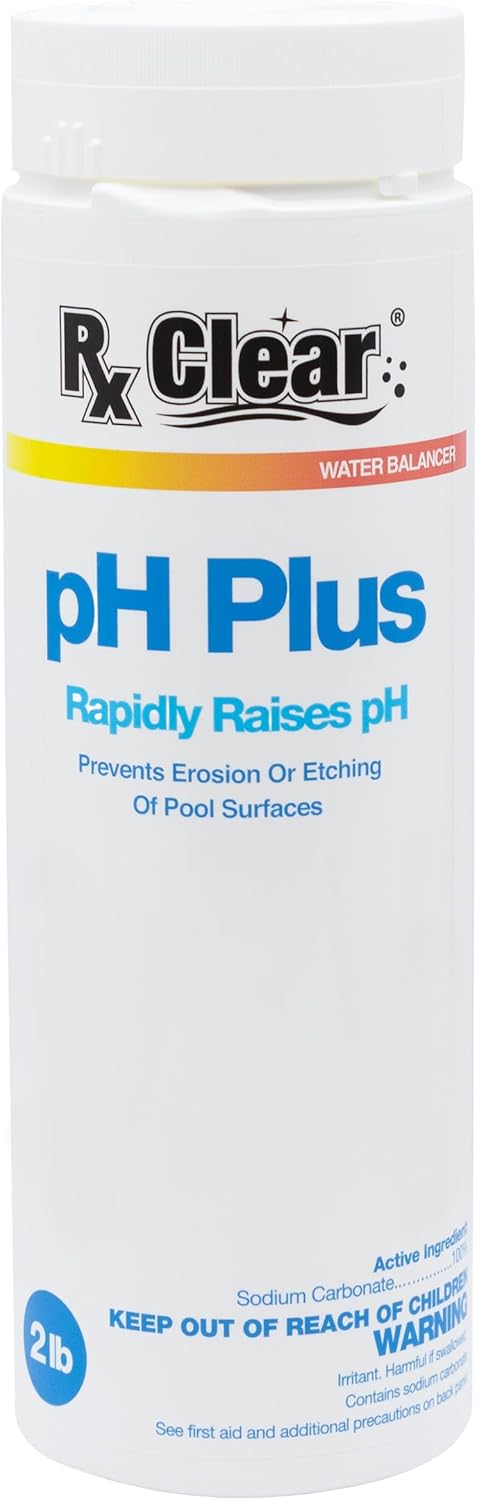Rx Clear Swimming Pool pH Plus | Rapid Raises pH Levels |