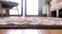 Unique Loom Taftan Collection Area Rug - Border Geometric Tribal Design, 2 ft 2 in x 3 ft, Brown/Tan