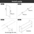 2 Closet 18-Pairs, MISSLO Tier Long Shoe Rack for Shoe Organizer Holds Wide Low Stackable Shoe Storage Shelf