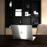 Silver Contact Paper, Thicken Stainless Steel Metallic Waterproof Peel and Stick Wallpaper for Kitchen Cabinets and