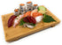 THY COLLECTIBLES Sashimi Sushi Bamboo Serving Geta Plate, Japanese Style Tableware Bamboo Sushi Board