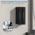 2 800ml Shampoo Dispenser for Shower - Shower Soap Dispenser Wall Mounted No Drill - Shampoo Body Wash Dispenser