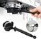 Espresso Coffee Machine Cleaning Brush, Detachable 360° Nylon Bristles Tool for Espresso Group Head