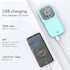 Portable Mini Neck Fan, Quiet Handheld USB Rechargeable Fan for Home Office Outdoor Travel