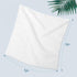 Pack 50, 12" 12" HOMEXCEL Microfiber Washcloths Towel of x Highly Absorbent and Soft Face Towels Wash Cloths