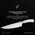 2-Piece Professional Kitchen Knife Set, Ultra Sharp High Carbon German Stainless Steel, Cream