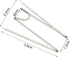 Geyoga Fabric Panel Wall Wire Hooks with Clear Storage Box, 50 Pcs, Silver, for Interior Exterior Decor, Picture Home