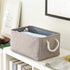 TheWarmHome Large Storage Bins - Fabric Storage Cubes for Organizing Shelves, Closet, Nursery, Laundry