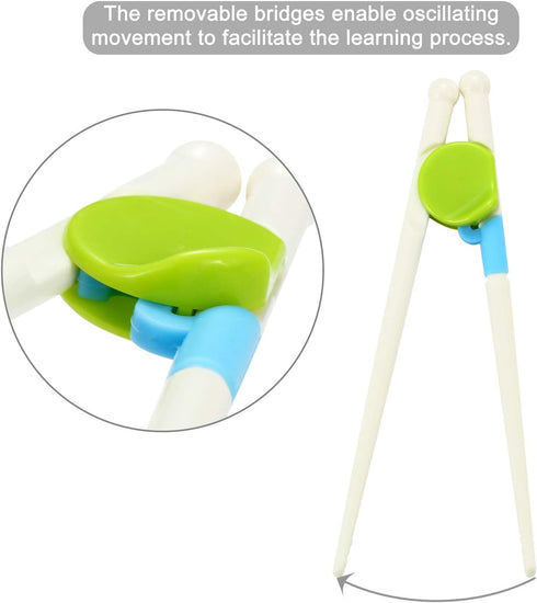 PandaEar Kids Training Chopsticks, 2 Pack for Children and Adults