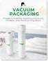 EconoHome Heavy Duty Vacuum Seal Bags for Food 11"x20', 4 Pack - Airtight & Leakproof Plastic Storage Bags for Sous Vide