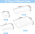 Drawer Organizers Set of 19, 4 Sizes Clear Plastic Drawer Organizers and Storage Bins for Kitchen, Bathroom, Office, Dresser Desk Drawer Organizer Tray for Jewelry, Makeup, Junk, Gadgets by Manalete
