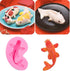 2 Pack Koi Fish Silicone Mold, 3D Fish Shaped Chocolate Baking Tool for Cake Cupcake Sugar Decorating