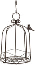 TJ Global Iron Birdcage Hanging Planter, Metal Wire Flower Pot Basket Wrought