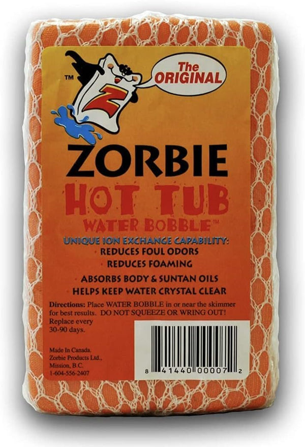Zorbie Water Bobble Hot Tub Oil Scum Absorber - Scum Absorbing Sponge for