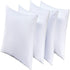 Niagara 4 Pack Pillow Protectors, Standard 20x26 Inches, Lab Certified Ultra Fresh Treated Cotton Zipper Covers White