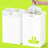 Kaiferty 13 Gallon Disposable Trash Cans for Parties, 2 Pack Extra Large