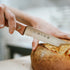 Tojiro Japan Hand Made Bread Knife Slicer Cutter, 14.75", Stainless and Wood