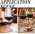 BENECREAT 20pcs/50pcs Acrylic Blank Wine Glass Charms, Heart/Flat Round/Hexagonal Charms for Birthday Holiday Wedding