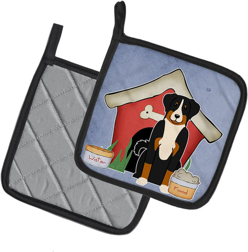 Caroline's Treasures Dog House Collection Appenzeller Sennenhund Pot Holders, Heat Resistant, 7 1/2 x 7 1/2