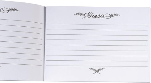 Lillian Rose Taupe Simple Pleated Silk Wedding Guest Book, 8"