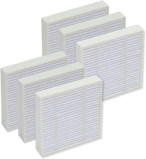 AM99 Replacement True HEPA Filters 6-Pack by PUREBURG for AURORA, 4WDKING, KENGEE, TILKOM Electrical Air Purifier, H13