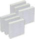 AM99 Replacement True HEPA Filters 6-Pack by PUREBURG for AURORA, 4WDKING, KENGEE, TILKOM Electrical Air Purifier, H13
