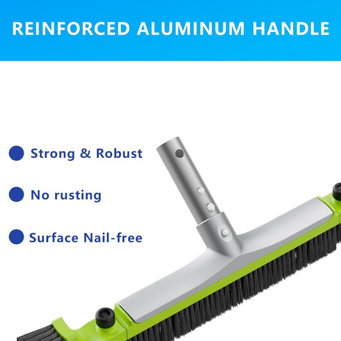 20 Swimming Sepetrel Pool Brush Head for Cleaning Walls,Heavy Duty Inground/Above Ground Pool Scrub Brushes