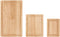 Farberware Rubberwood Cutting Board Set, 3-Piece with Juice Grooved and Finger Grips
