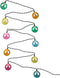 Kurt Adler 10 Multicolored Peace Sign Light Set