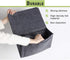 DOURR Felt Bedside Caddy Organizer Storage Pocket for Tablet Magazine Phone Small Things Holder (Gray)