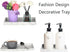 DNC Bathroom Tray, 7.9" Silicone Vanity Tray for Counter, Kitchen Sink Soap Tray for Dish Holder (Marble White)