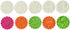 180g 5pcs Cookie Stamps - Thickness Adjustable Moon Cake Mold Set, DIY Decoration Hand Press Cutter