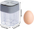 2 Pack 4 in 1 Spice Container Salt and Pepper Shaker Transparent Seasoning Shaker Can Filter Lumps Spice Jars for Home Restaurant Camping Travel Cooking BBQ by Miayon