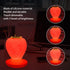 Cute Silicone Strawberry Night Light, LED Color Changing Lamp, 3 Modes Touch, Bedside for Birthday, Christmas