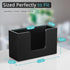 Countertop, Countertop Paper Towel Dispenser Wooden Bathroom Paper Towel Holder, Black Napkin Holder for Kitchen