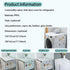 Refrigerator Dust Cloth, Multipurpose Waterproof Cover with Storage Pockets for Washing Machine, Oven, Kitchen