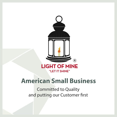 Light of Mine - 1/2" Inch 33' Foot, 100% Cotton Flat Wick for Paraffin Oil, Kerosene Lanterns