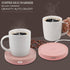 Smart Coffee Warmer, BESTINNKITS Auto On/Off Mug Warmer for Office Desk Use, Pink
