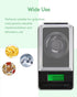 Milligram Scale 50g/0.001g, Digital Mg Scale with Calibration Weight, High Precision for Jewelry, Powder, Medicine